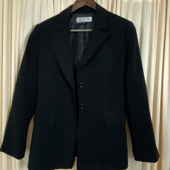 Black Blazer Size 12 Petite - Picture 15 of 16